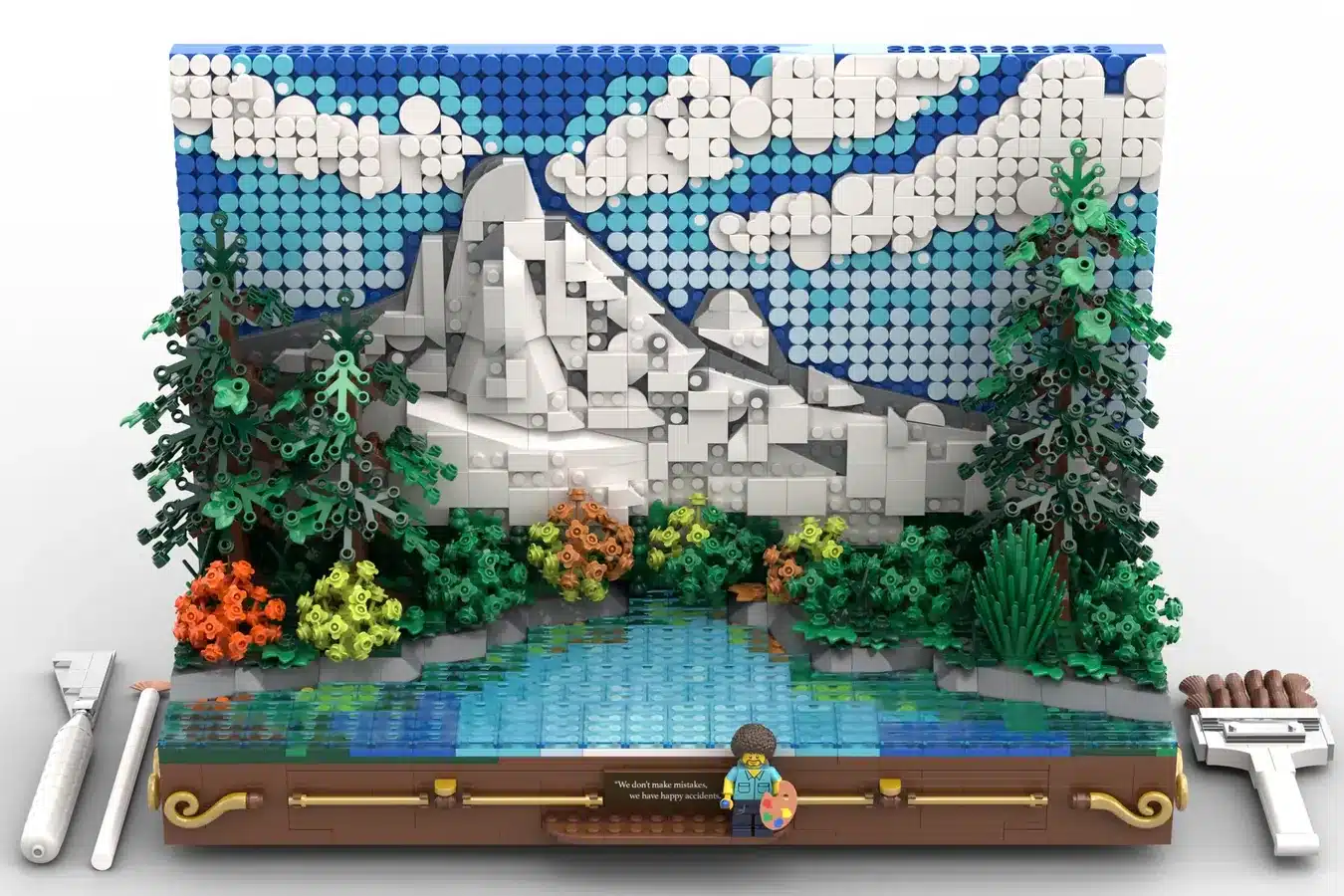 lego ideas bob ross the joy of building