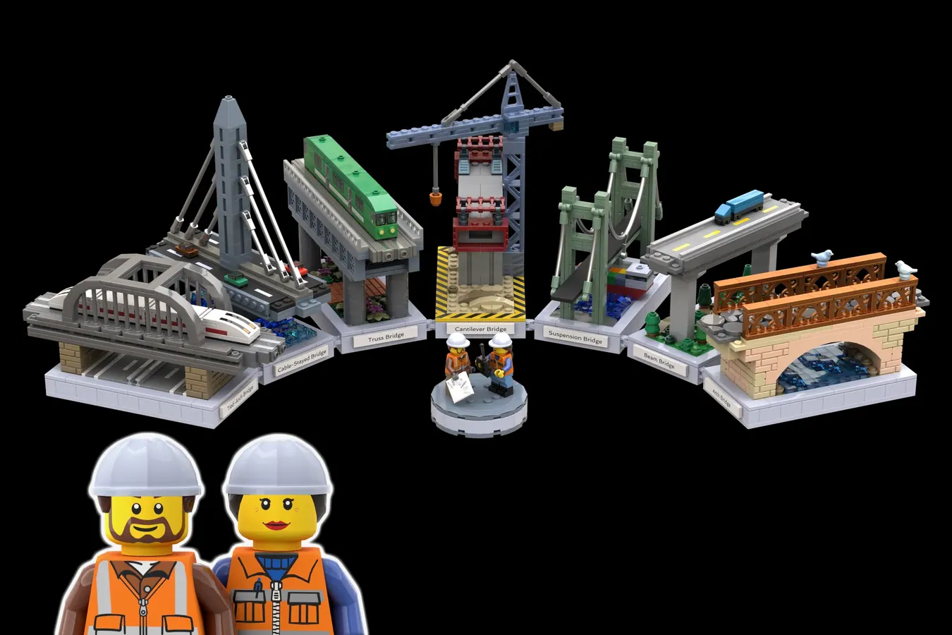 lego ideas civil engineering types of bridges