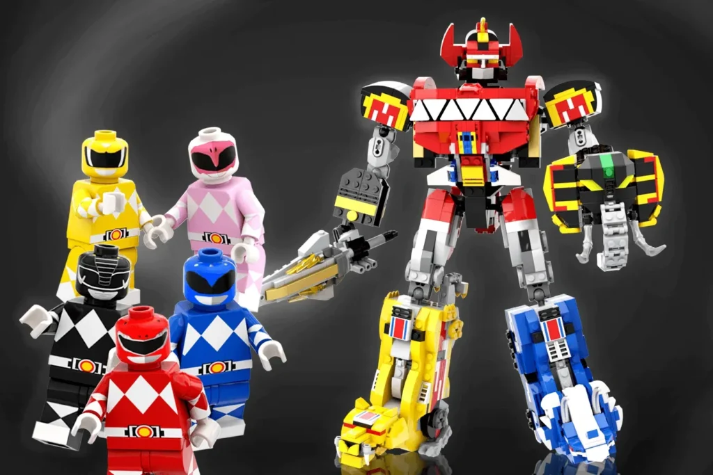 lego ideas go go power rangers megazord
