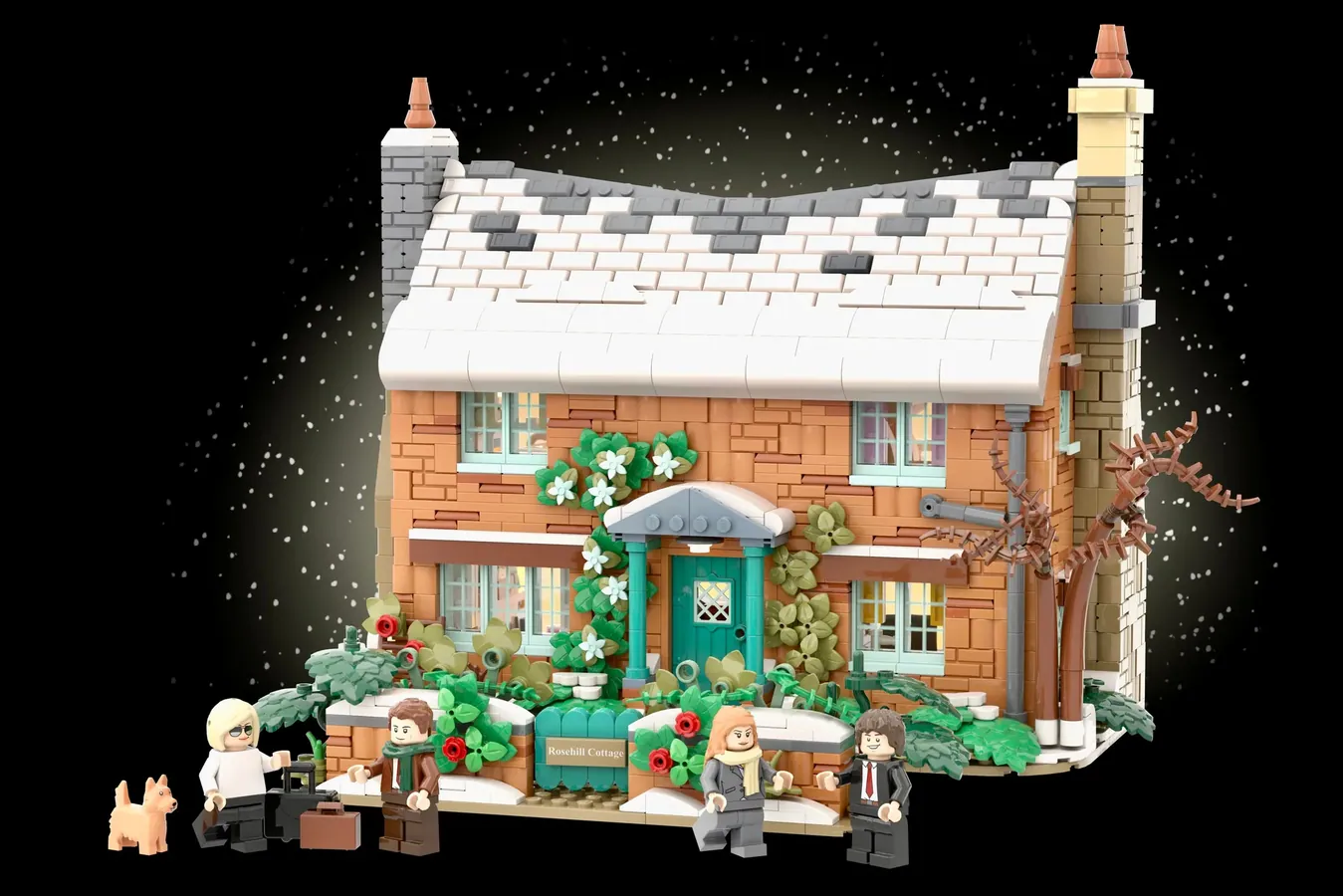 lego ideas the holiday rosehill cottage