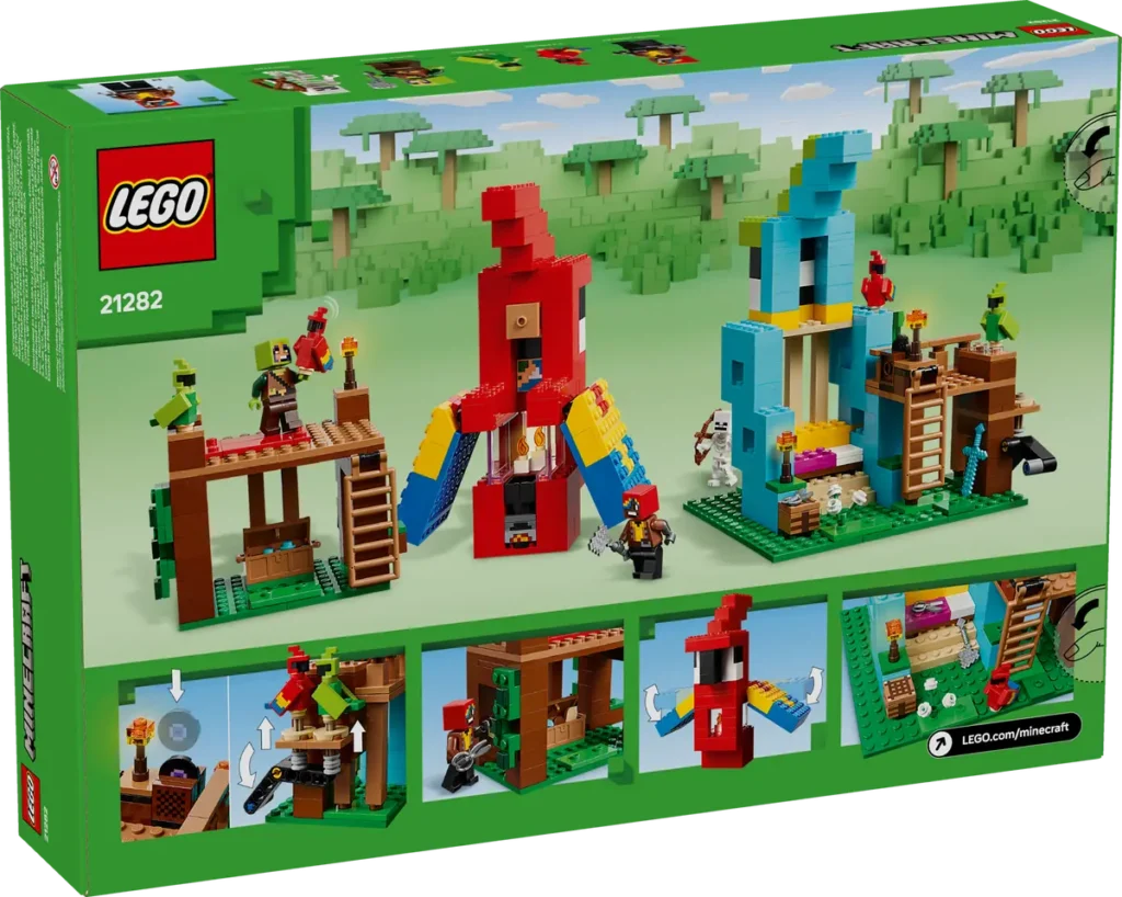 lego minecraft 21282 the parrot houses (6)