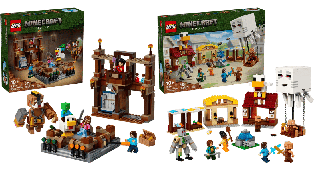 LEGO The Minecraft Movie sets onthuld – met Jack Black Minifigure