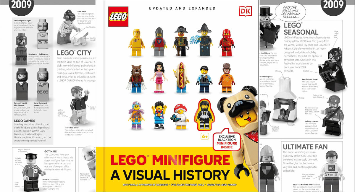 lego minifigure a visual history updated and expanded