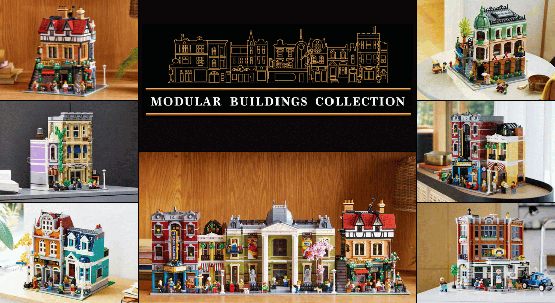 Dit zijn alle LEGO Modular Buildings Collection sets (tot nu toe)