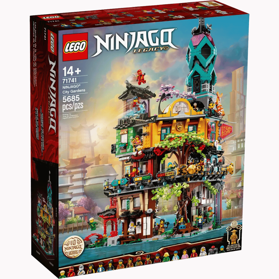 lego ninjago 71741 ninjago city gardens