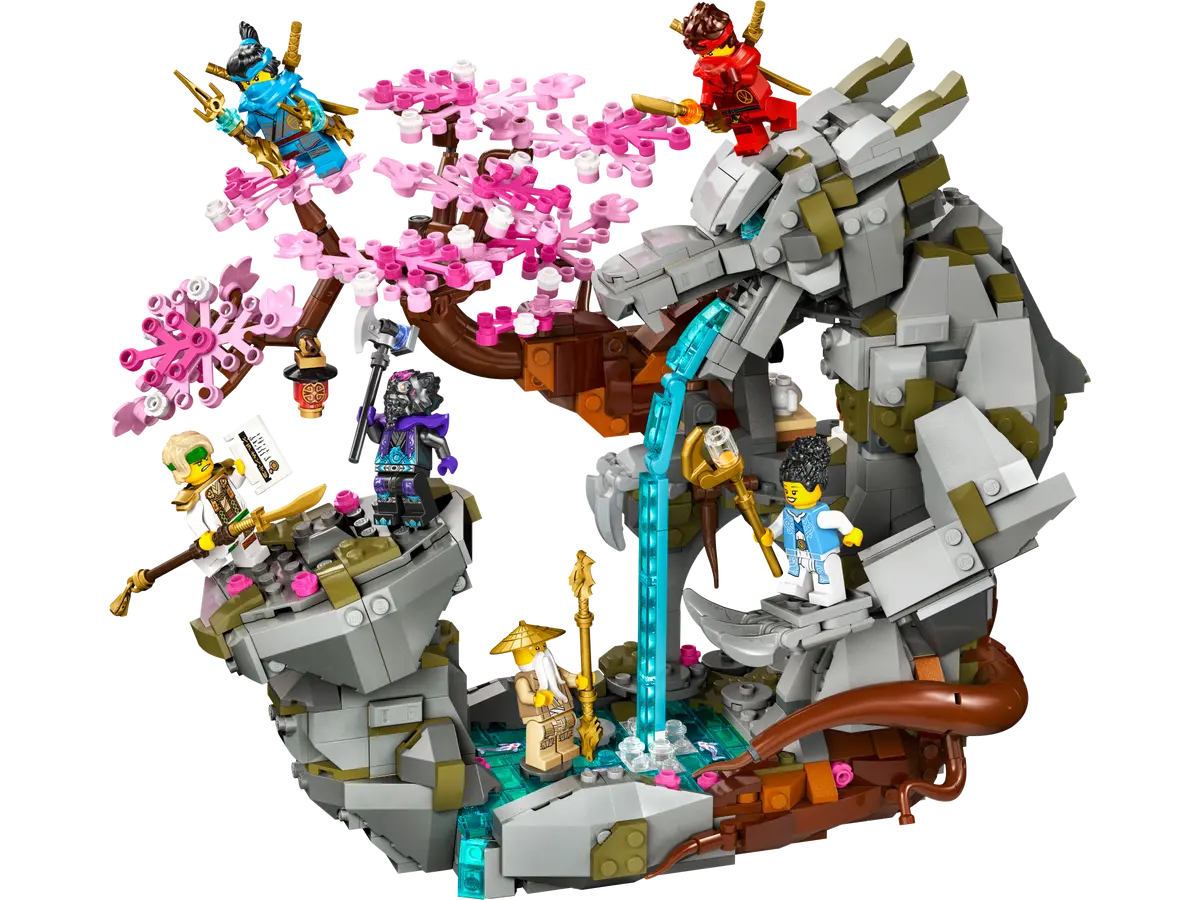 lego ninjago 71819 altaar van de stenn draak