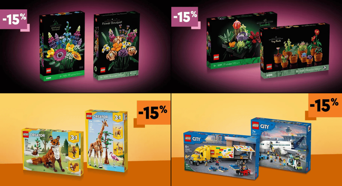 Profiteer van LEGO kortingsbundels inclusief GWP’s