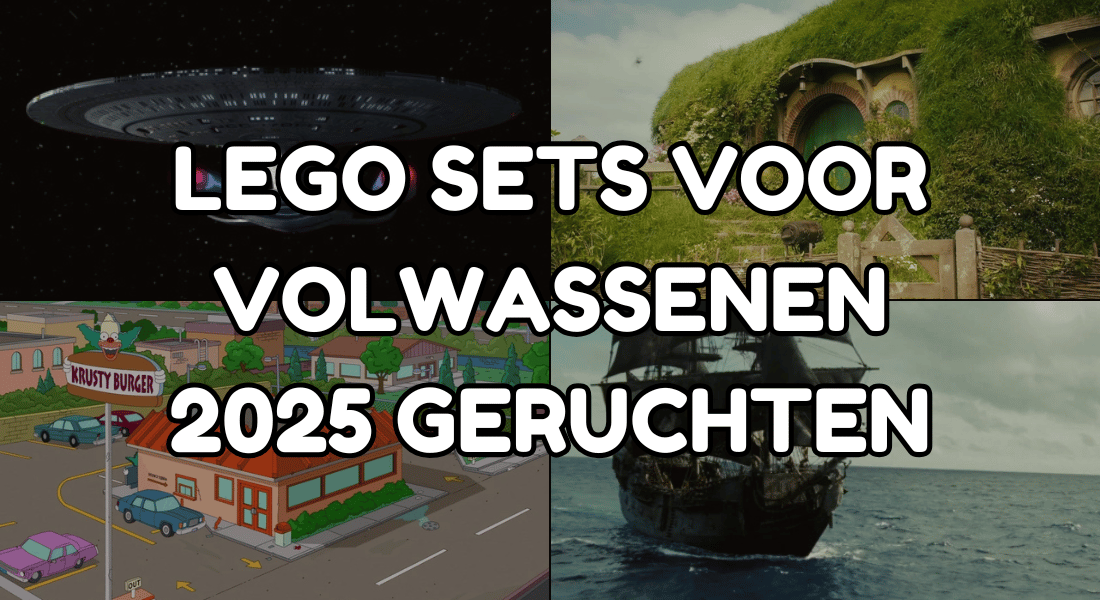 [Geruchten] Deze LEGO sets voor volwassenen verschijnen in 2025/2026