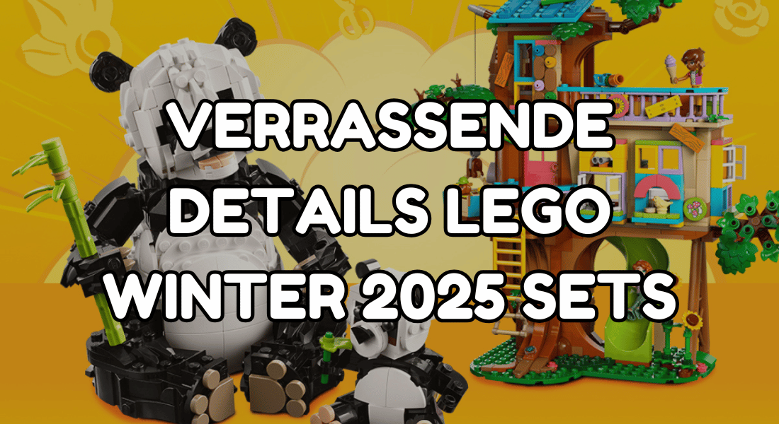 Dit zijn de verrassende details & toffe onderdelen van de nieuwe LEGO winter 2025 sets