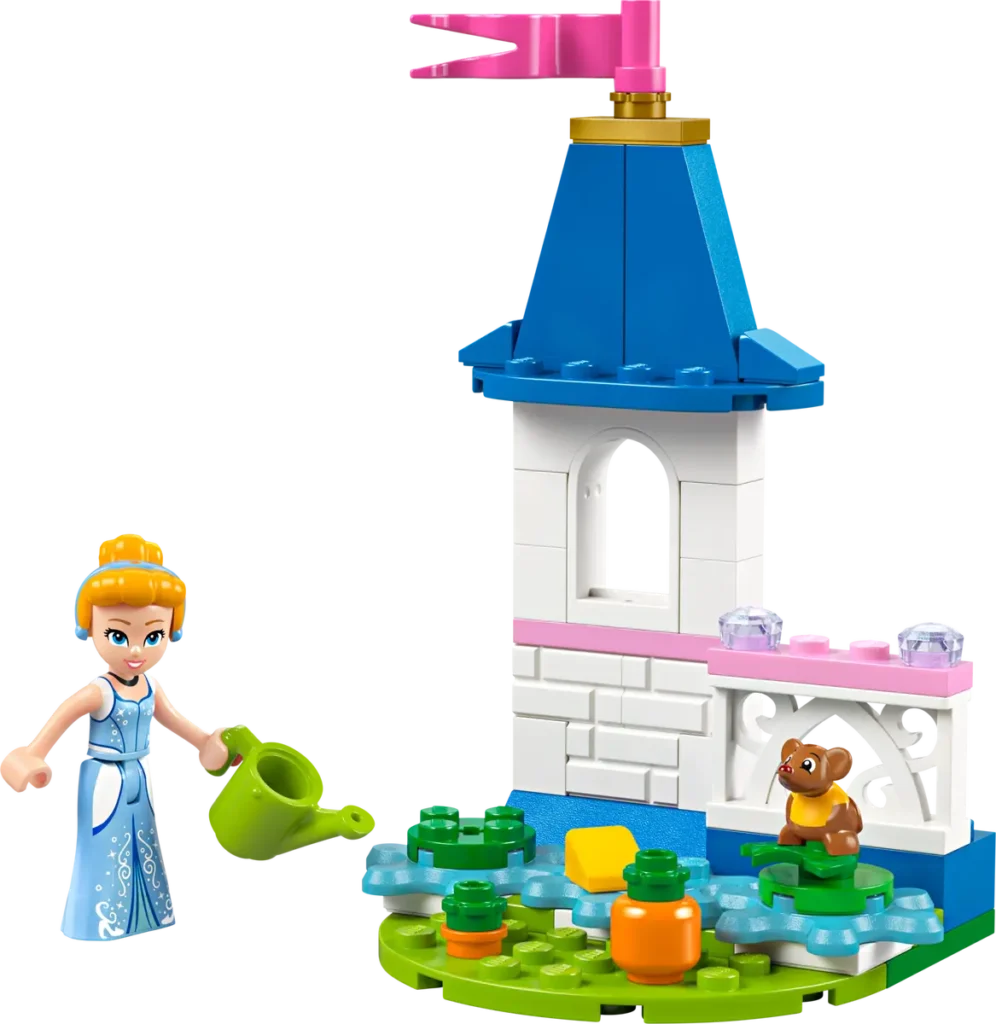 lego 30695 cinderella's mini garden castle (2)