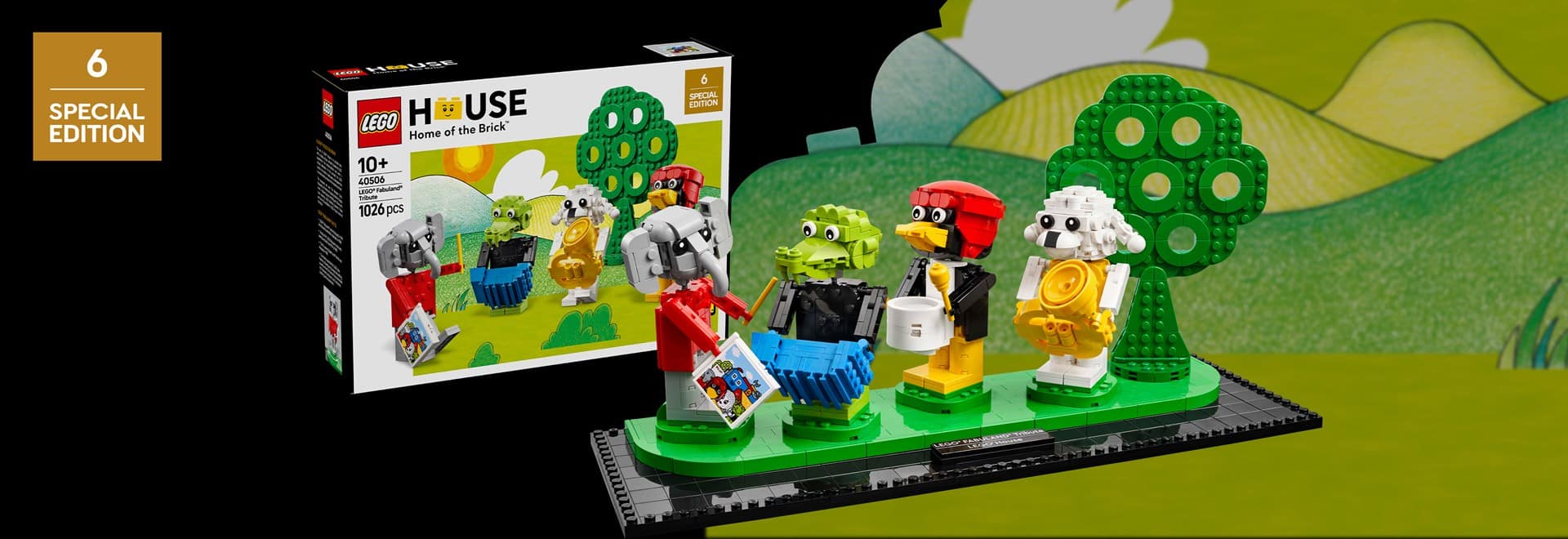 lego 40506 lego fabuland tribute lego house limited edition 6 (1)