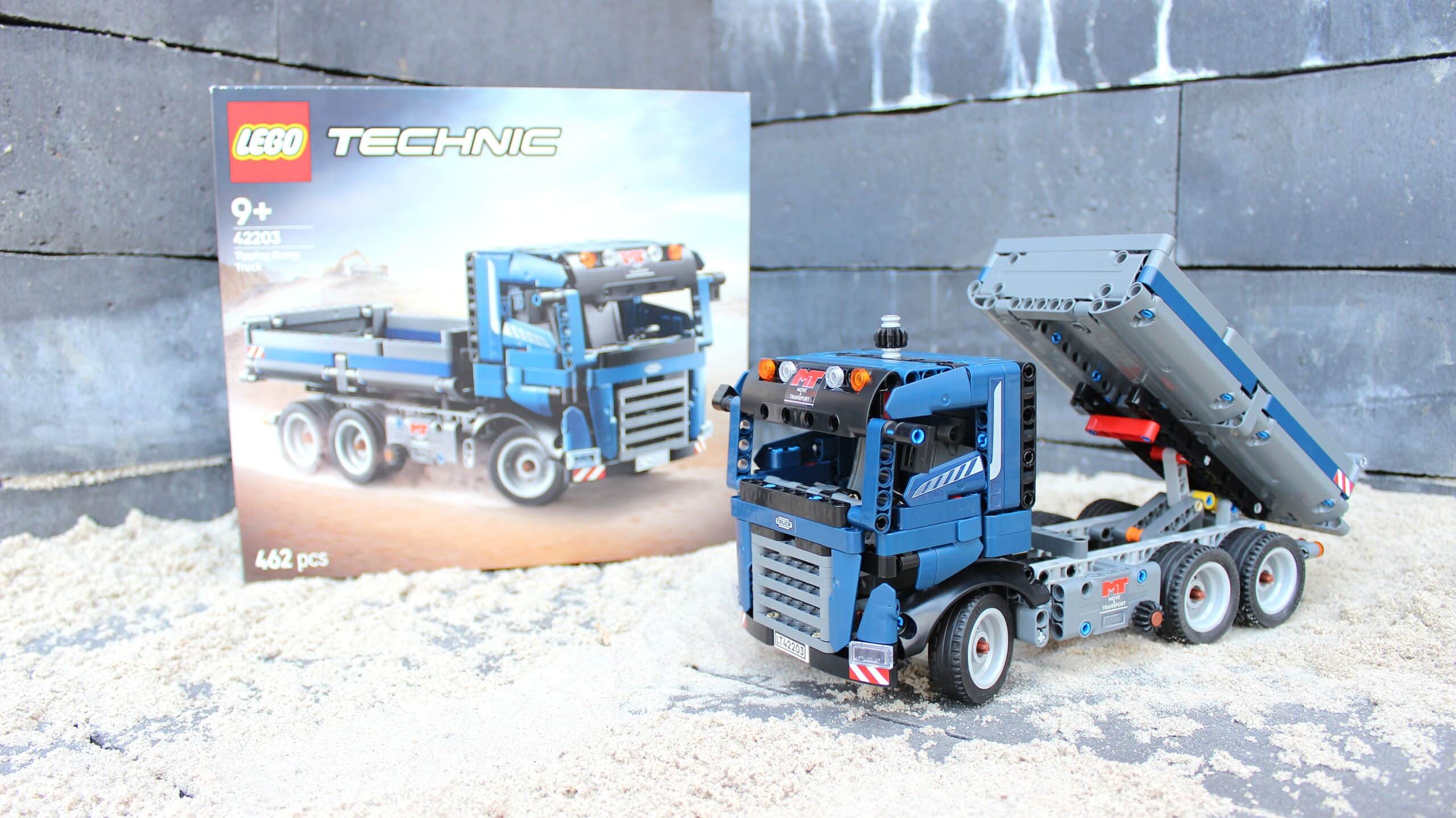 [Review] LEGO Technic 42203 Tipping Dumping Truck – Kiep it going!
