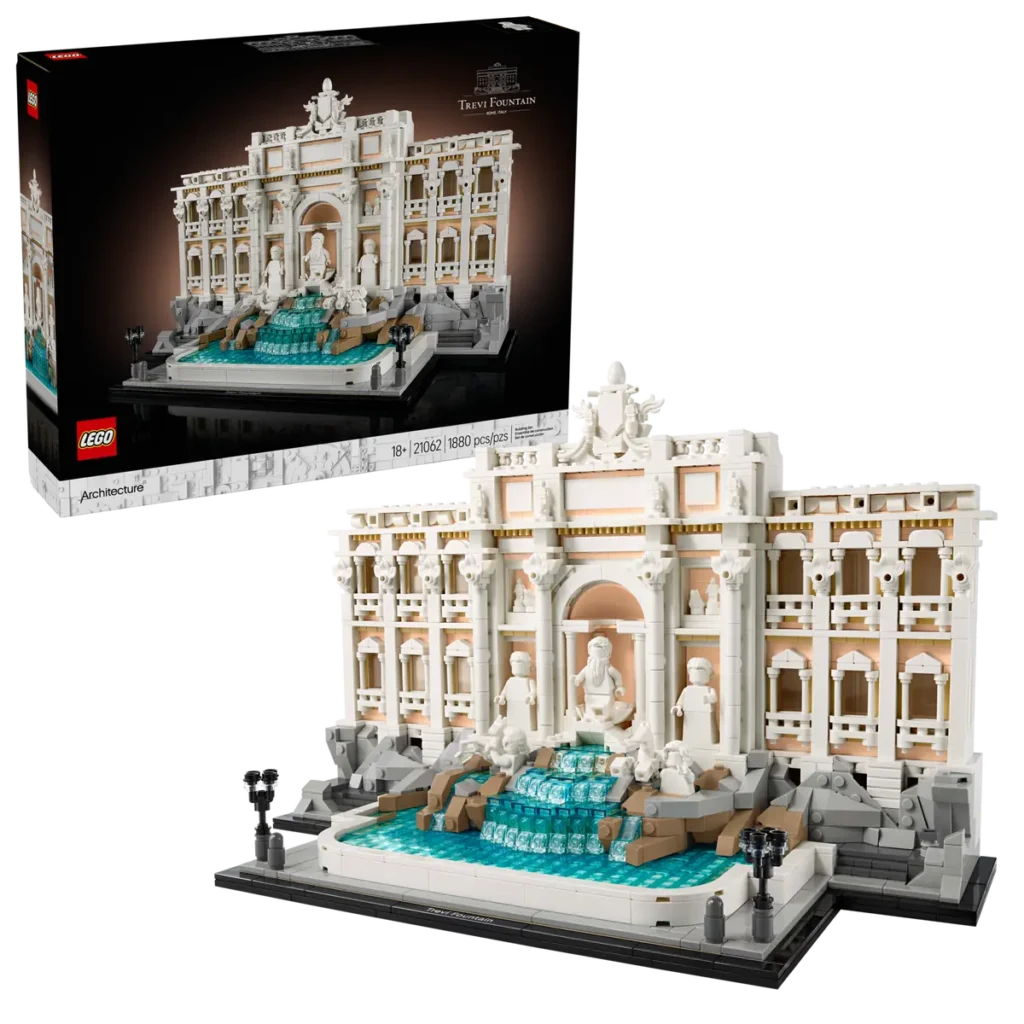 lego architecture 21062 trevi fountain
