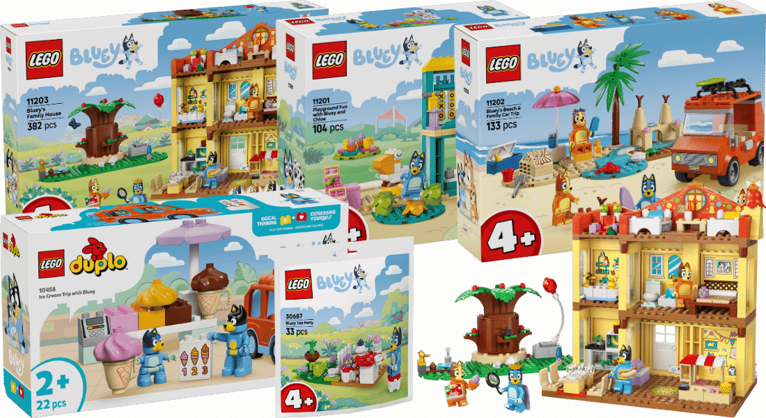 LEGO Bluey aangekondigd – creativiteit en plezier voor de kleinste fans