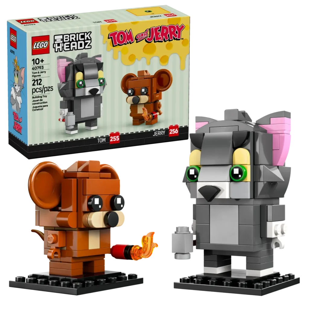 lego brickheadz 40793 tom & jerry figures