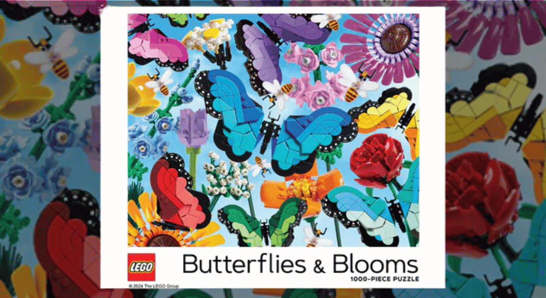 LEGO Butterflies & Blooms Puzzle – verschijnt in mei