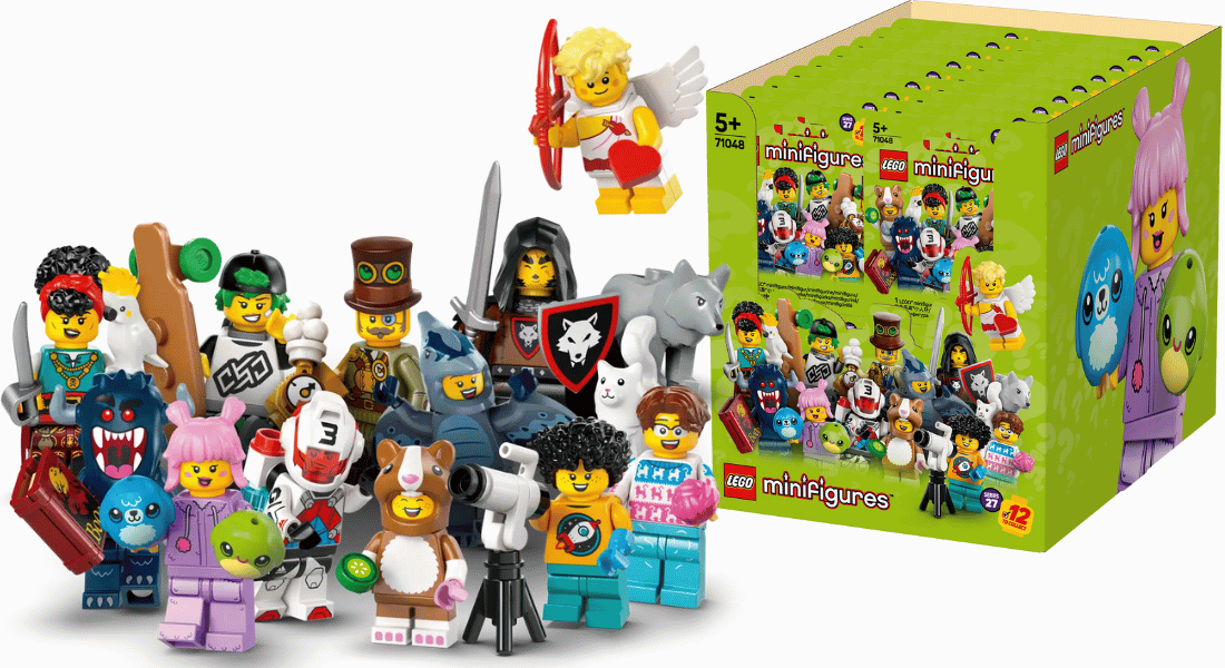lego collectible minifigures 71048 series 27 aanbieding