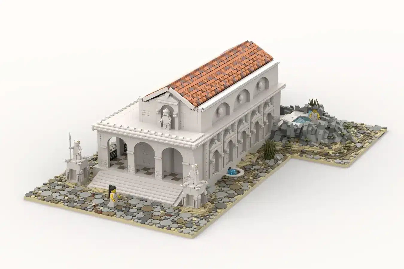 lego ideas roman thermea