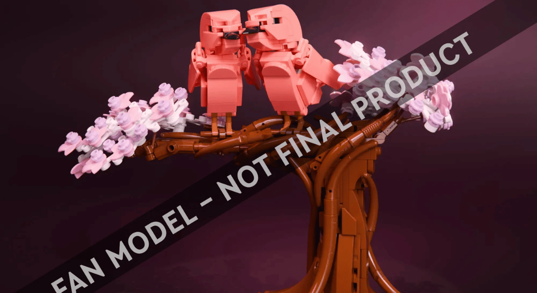 LEGO Ideas Build from the Heart – LEGO Ideas Love Birds wordt LEGO-set