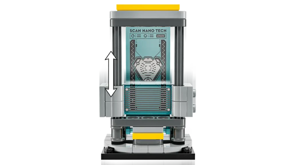 lego marvel 76315 iron man’s laboratory hall of armor (7)