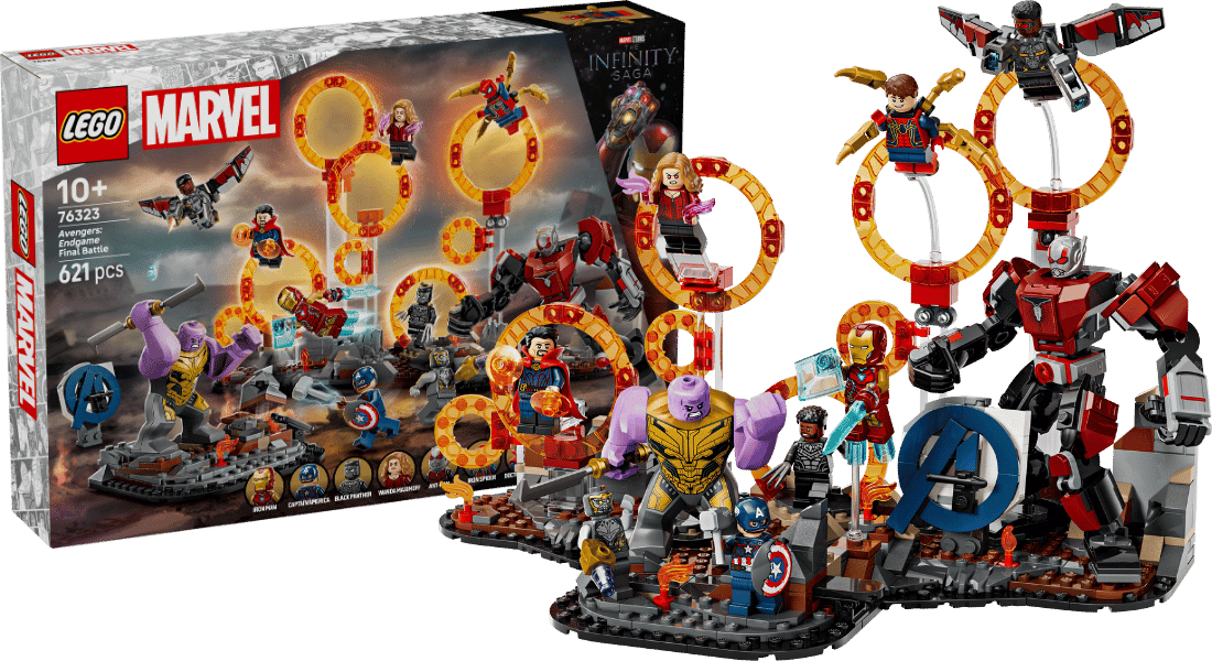 LEGO Marvel 76323 Avengers Endgame Final Battle onthuld – vanaf mei te koop