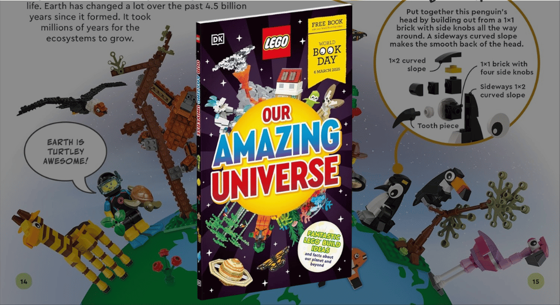 LEGO Our Amazing Universe boek voor maar €1