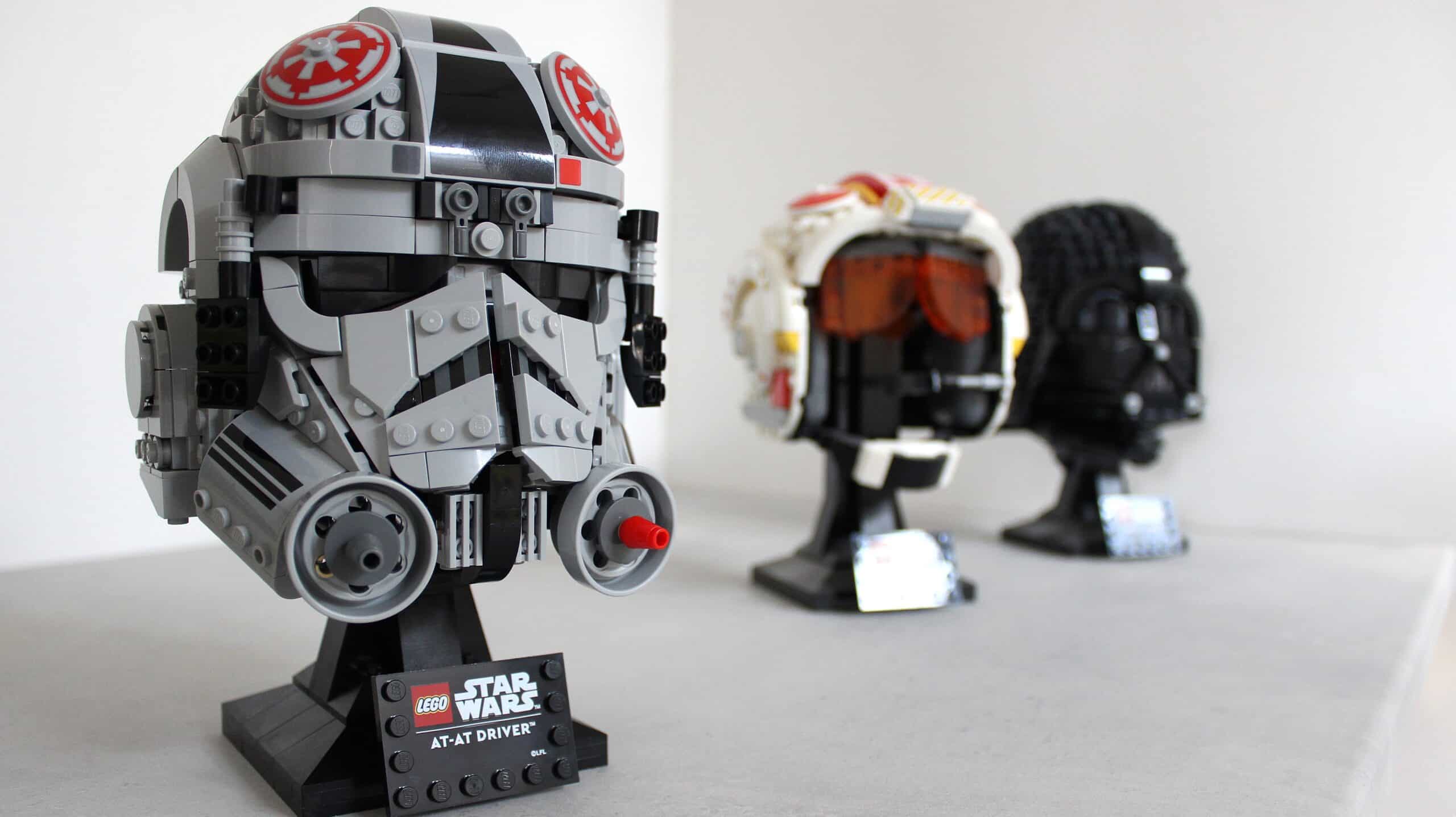 [Review] LEGO Star Wars 75429 AT-AT Driver Helmet – blijft deze wel overeind staan?