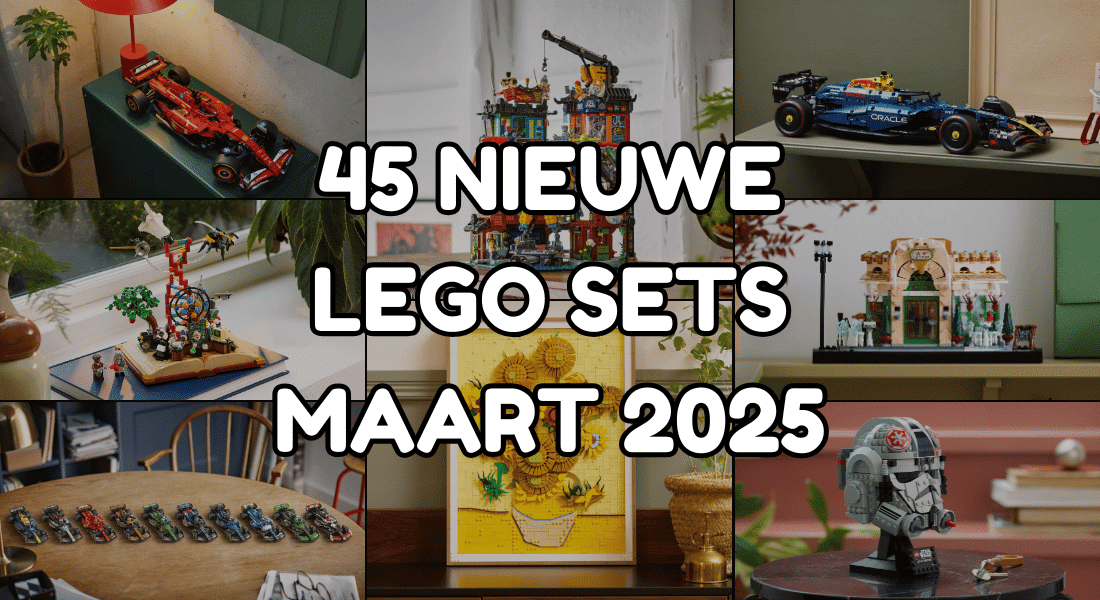 [Releases] Deze nieuwe LEGO sets zijn vanaf maart 2025 te koop