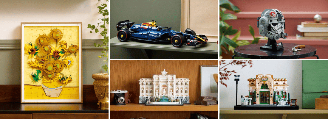lego sets voor volwassenen maart 2025