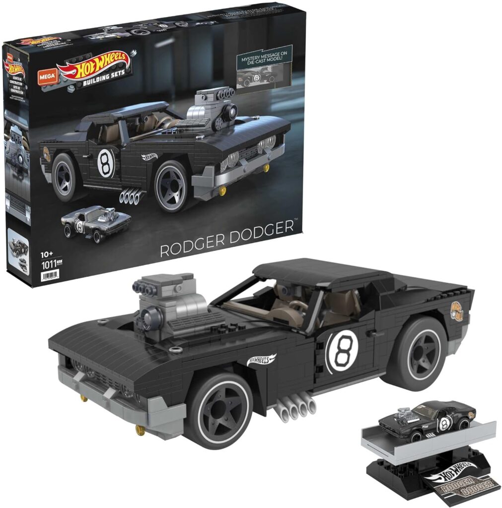 mega construx hot wheels rodger