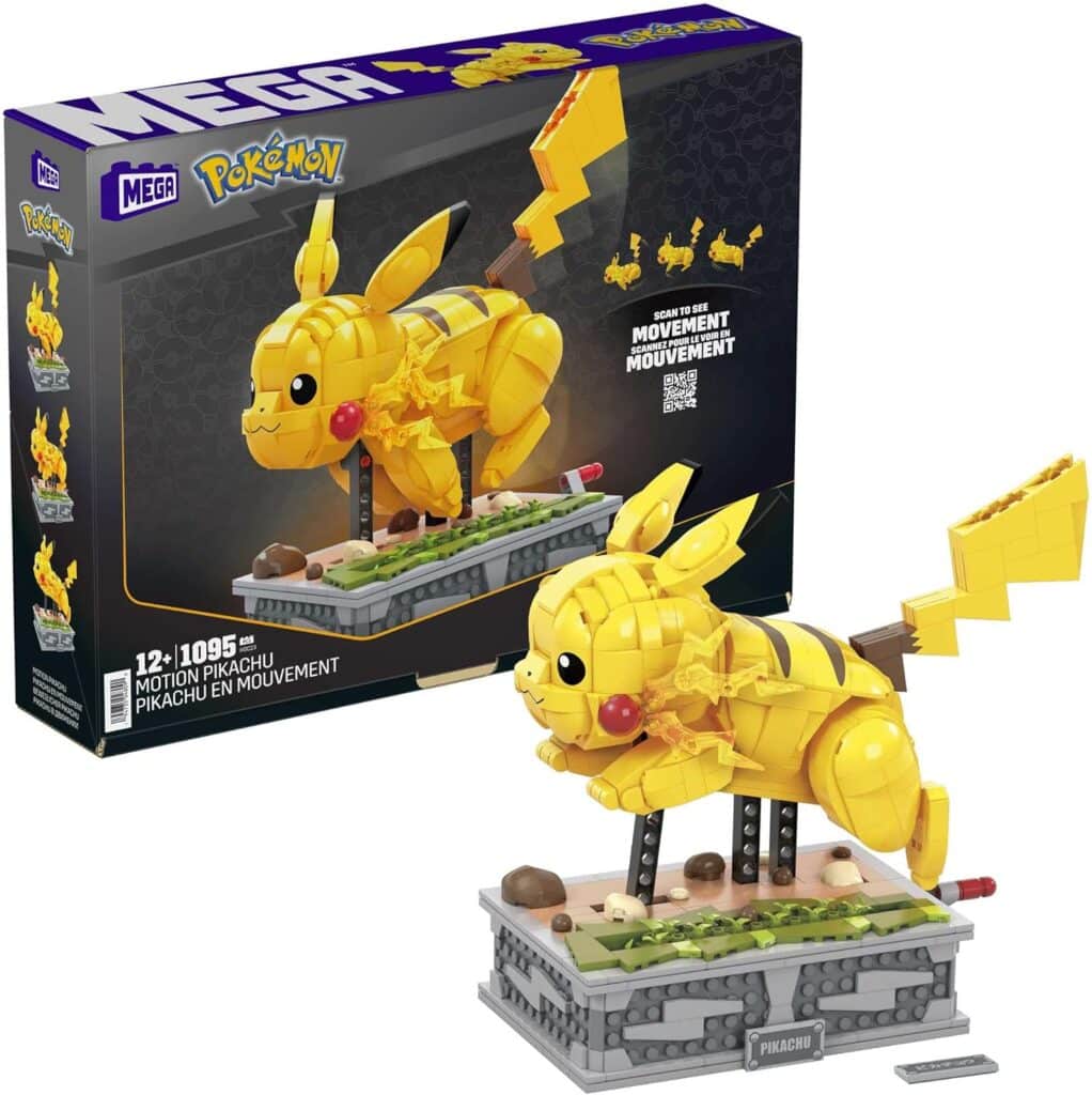 mega pokémon motion pikachu