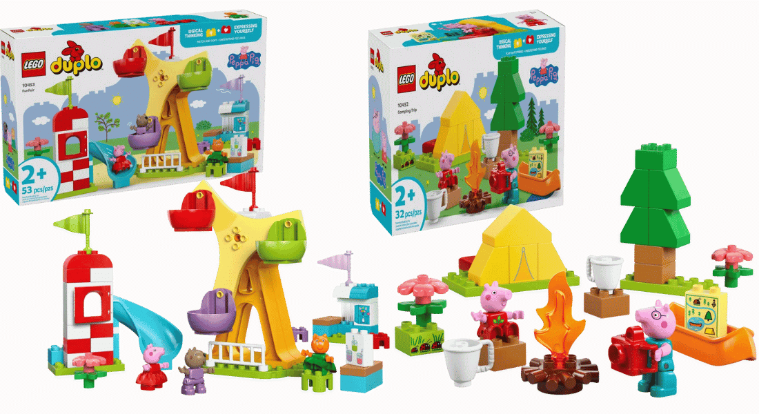 Twee nieuwe LEGO DUPLO Peppa Pig sets verkrijgbaar vanaf maart