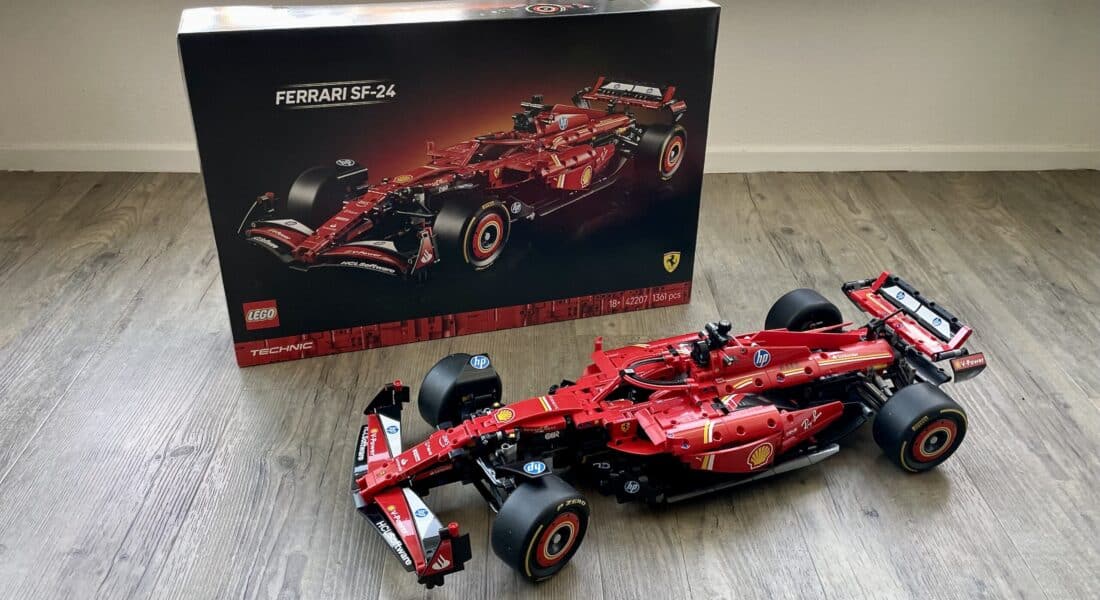 [Review] LEGO Technic 42207 Ferrari SF-24 F1 Car – kan de SF-24 wedijveren met de RB20?