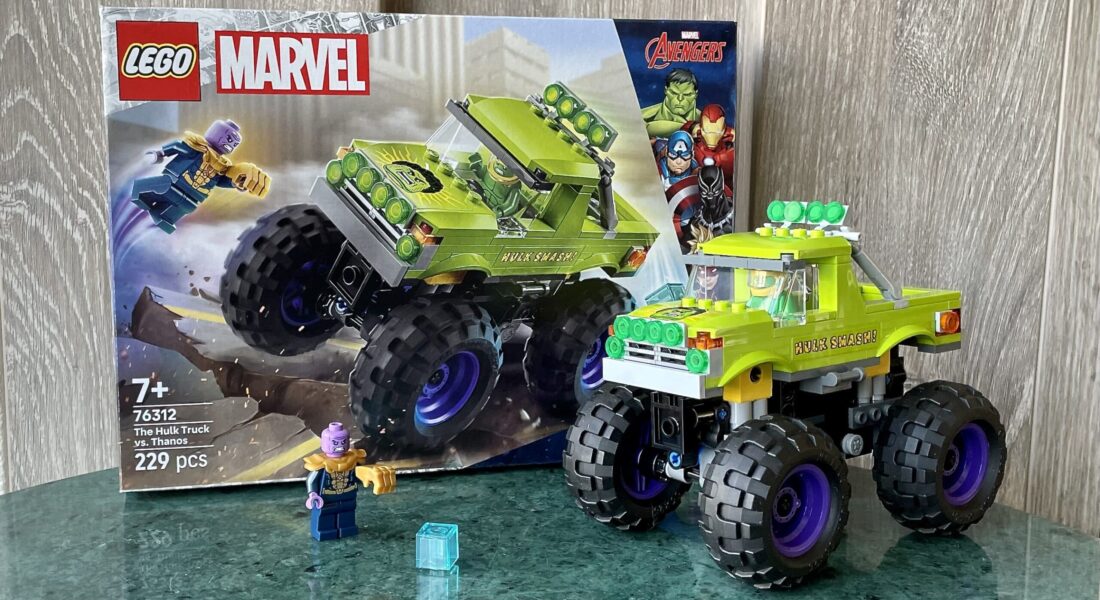 [Review] LEGO Marvel 76312 The Hulk Truck vs. Thanos – let’s get ready to rumble!