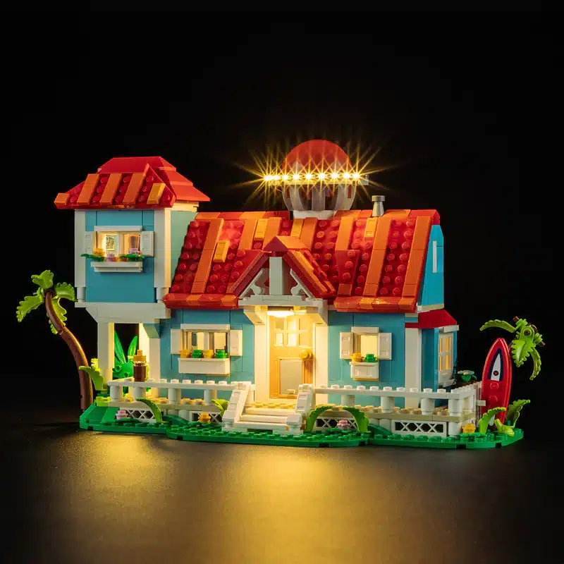 bricksmax 2.0 lilo and stitch beach house