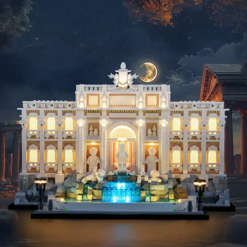 bricksmax 2.0 trevi fountain