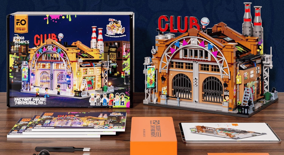 Funwhole F9068 Factory House of Music onthuld – modulair, interactief en innovatief