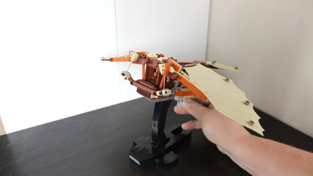 lego 10363 da vinci's flying machine 13