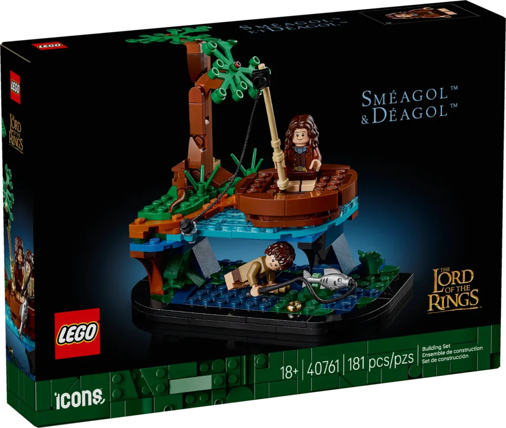 lego 40761 the lord of the rings sméagol & déagol (1)