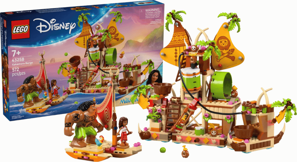 lego disney 43258 kakamora barge