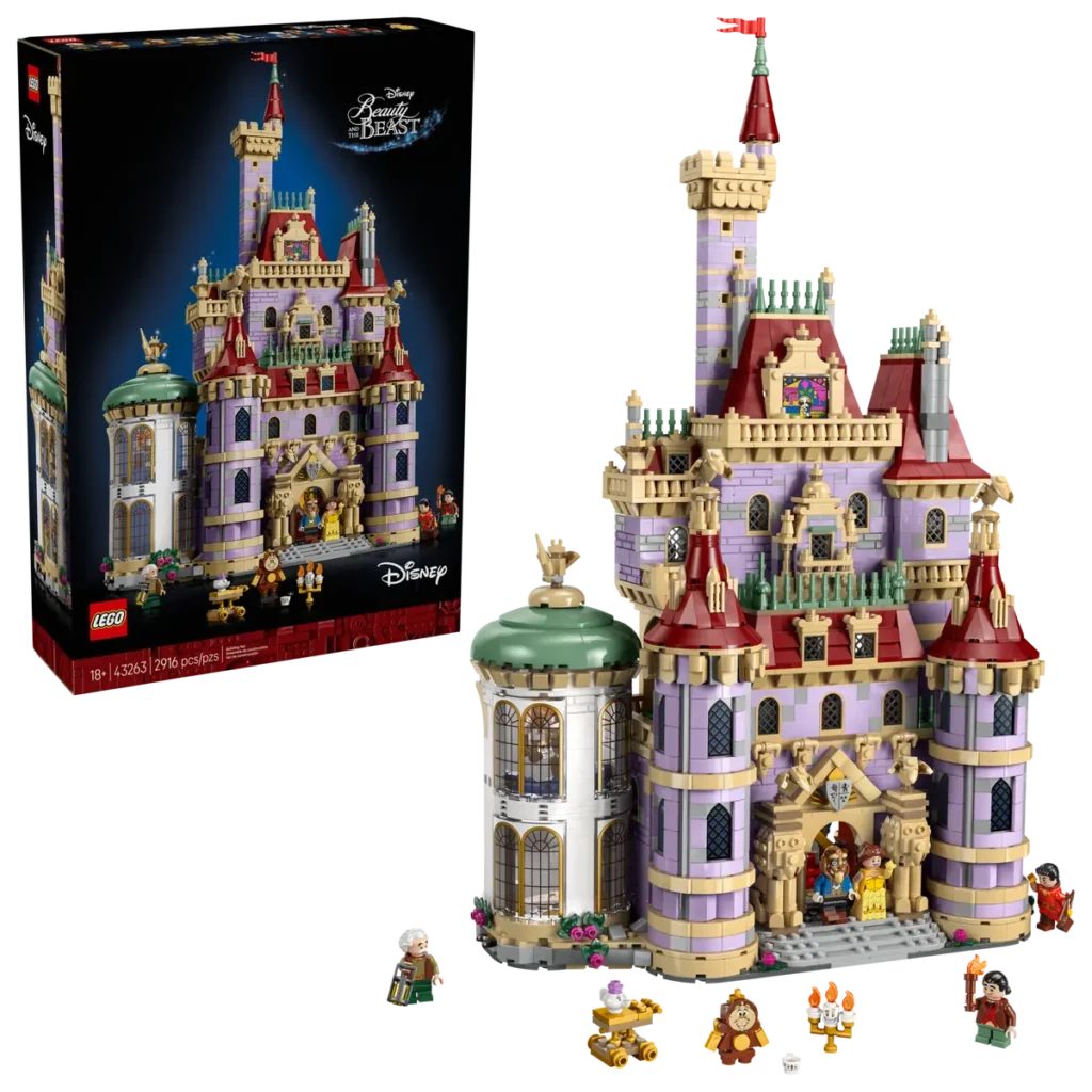 lego disney 43263 beauty and the beast castle (1)