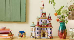 lego disney 43263 beauty and the beast castle header