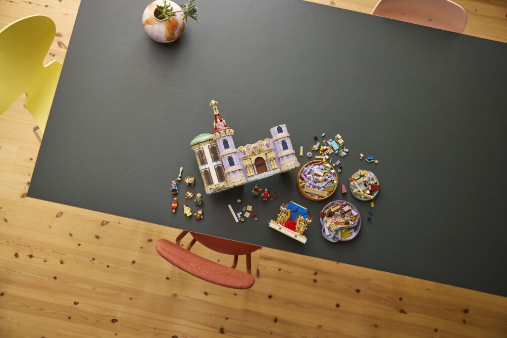 lego disney 43263 beauty and the beast castle lifestyle (11)
