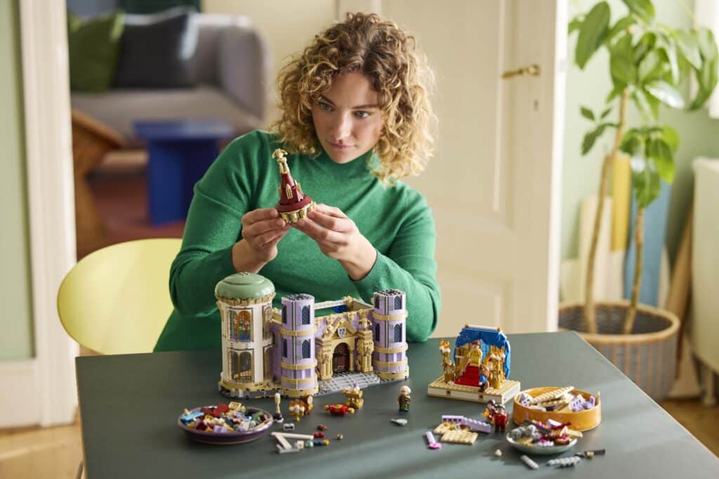 lego disney 43263 beauty and the beast castle lifestyle (12)