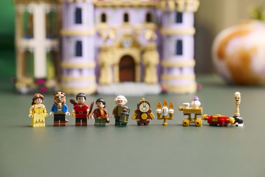 lego disney 43263 beauty and the beast castle lifestyle (9)