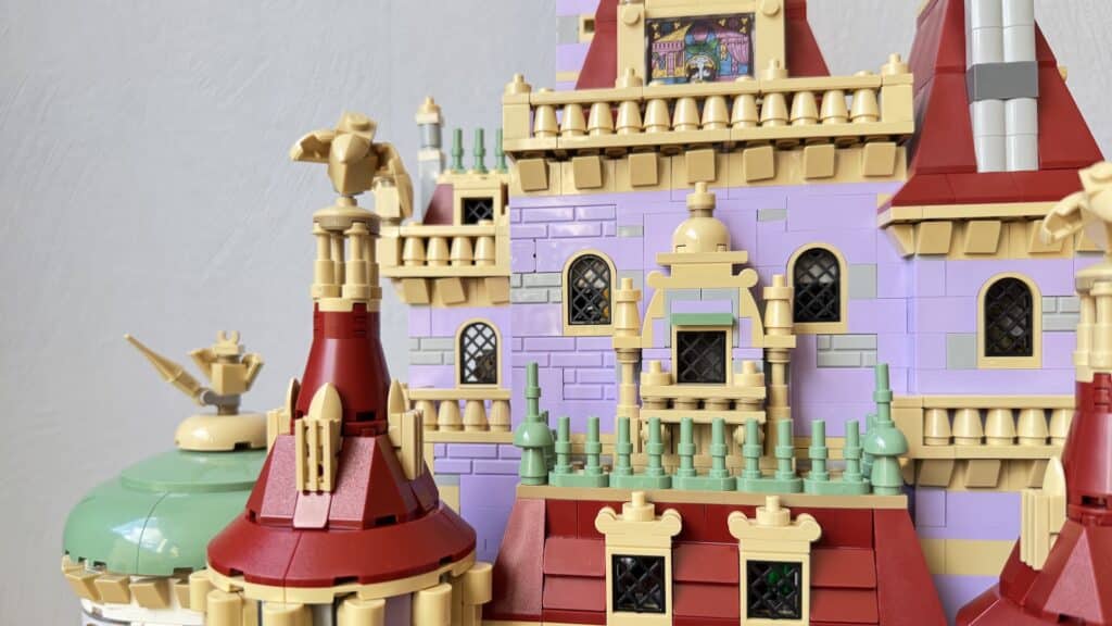 lego disney 43263 beauty and the beast castle35