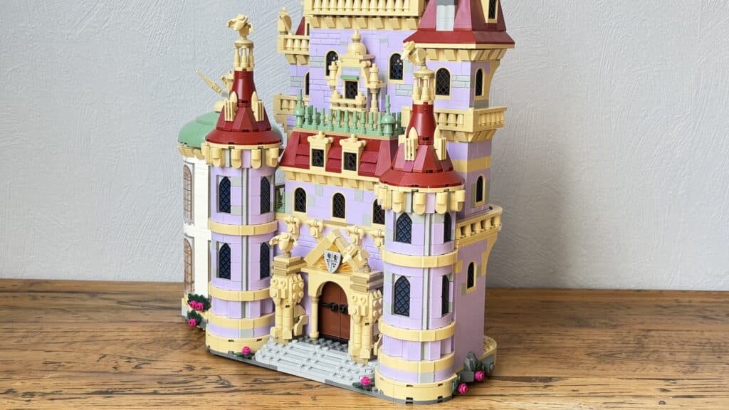 lego disney 43263 beauty and the beast castle38