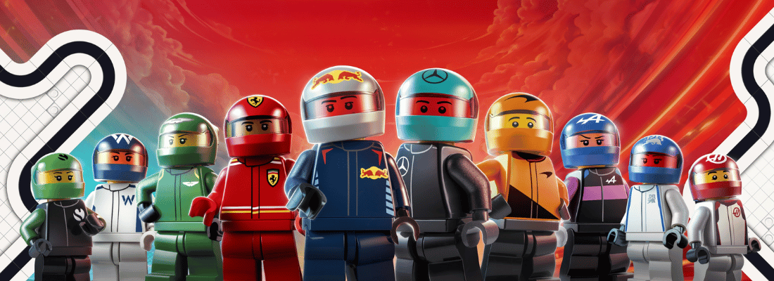 lego formule 1 sets 2025 banner