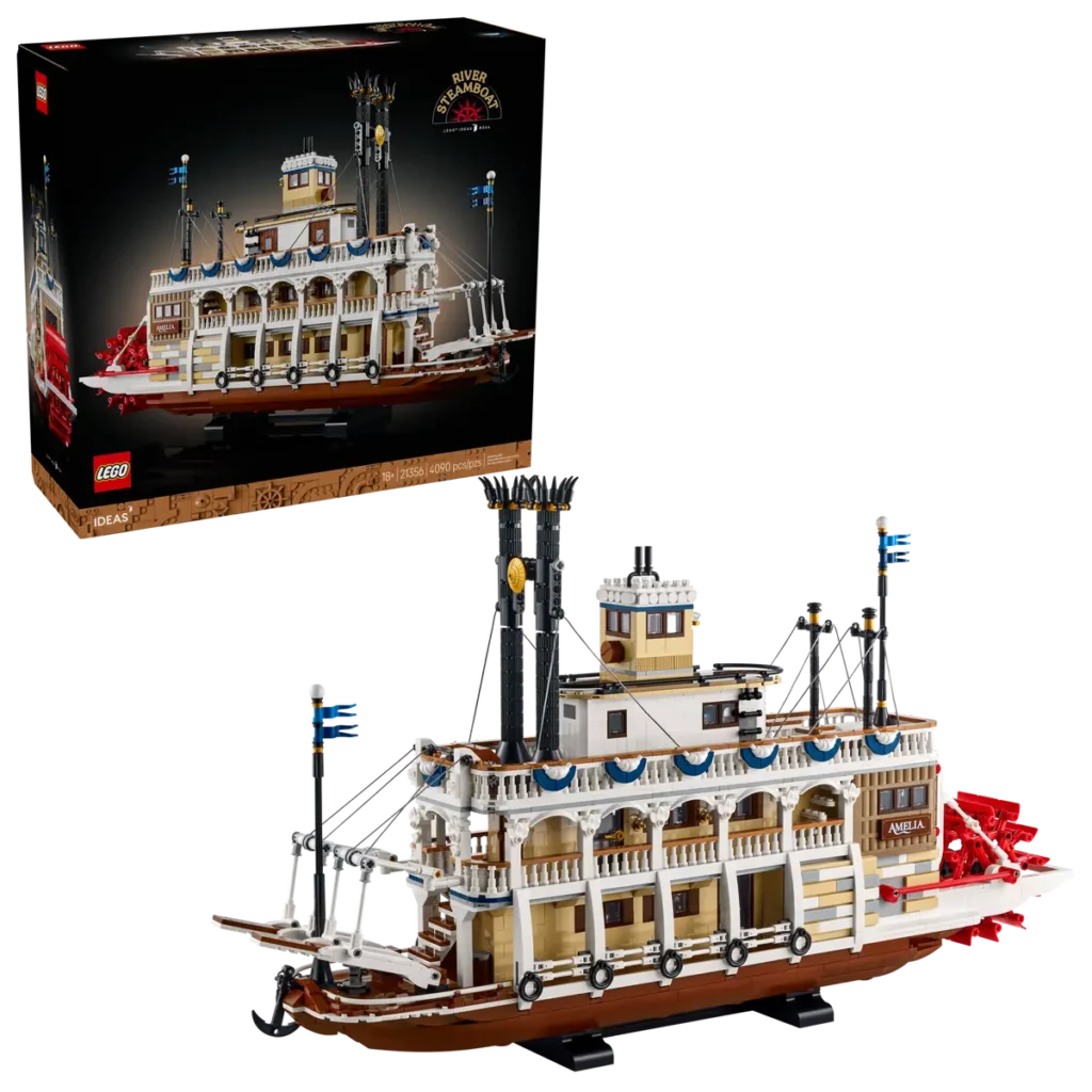 lego ideas 21356 river steamboat