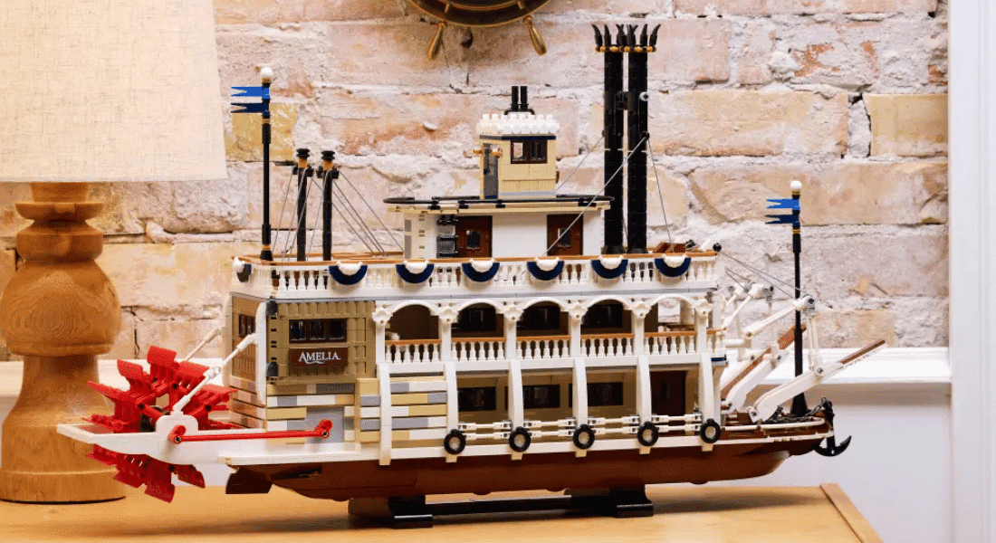 De LEGO Ideas 21356 River Steamboat is nu verkrijgbaar + 2 GWP’s